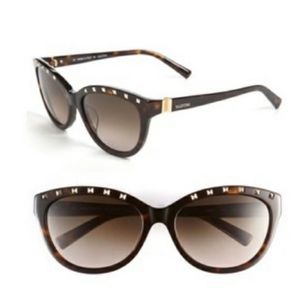 SOLD VALENTINO ROCKSTUD Sunglasses V622S Cat Eye Auth